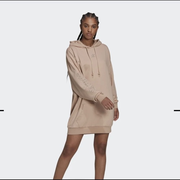ADIDAS 2000 LUXE HOODIE DRESS - Picture 4 of 7